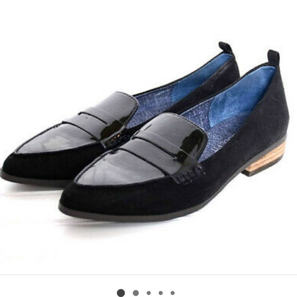 Dr. Scholl's Shoes - Dr Scholls Black Suede Memory Foam Cool Fit Loafer